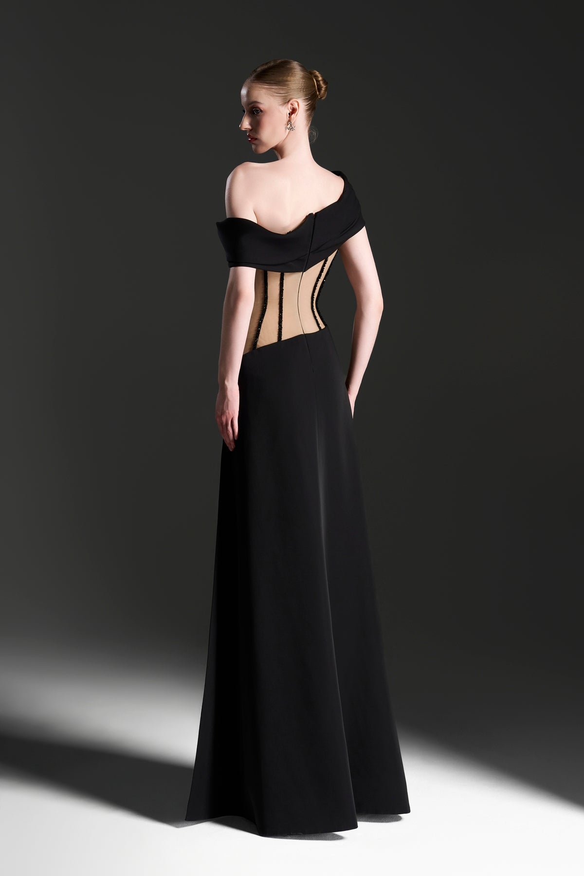Corset Satin Drape