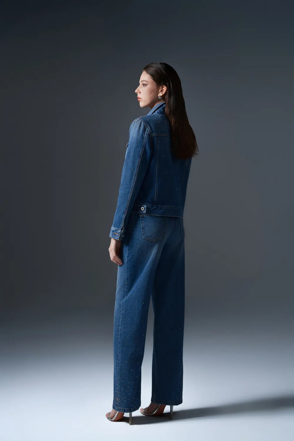 Folded Pockets Slim-Fit Jacket