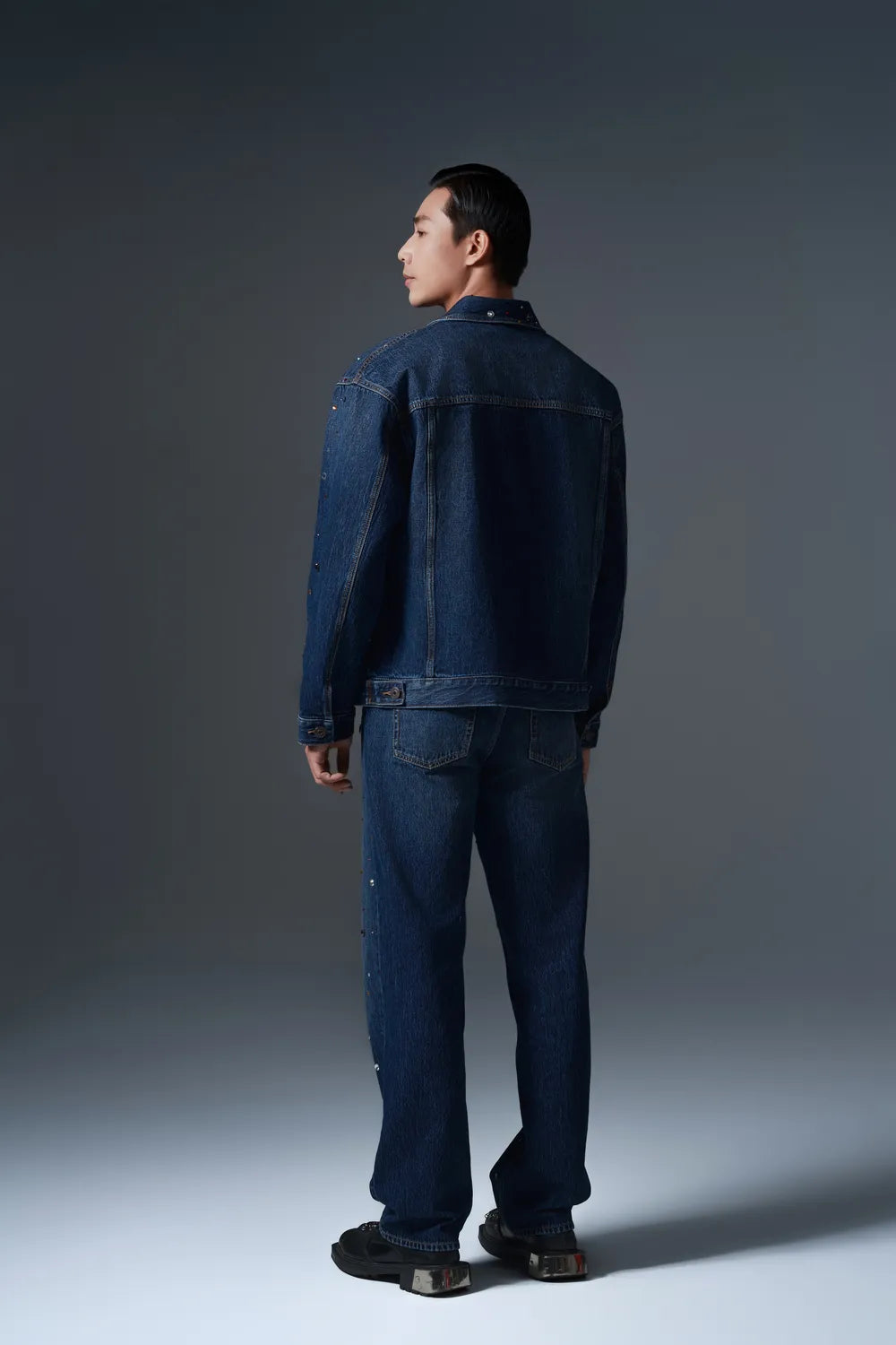 Colorful Crystal Men Jeans