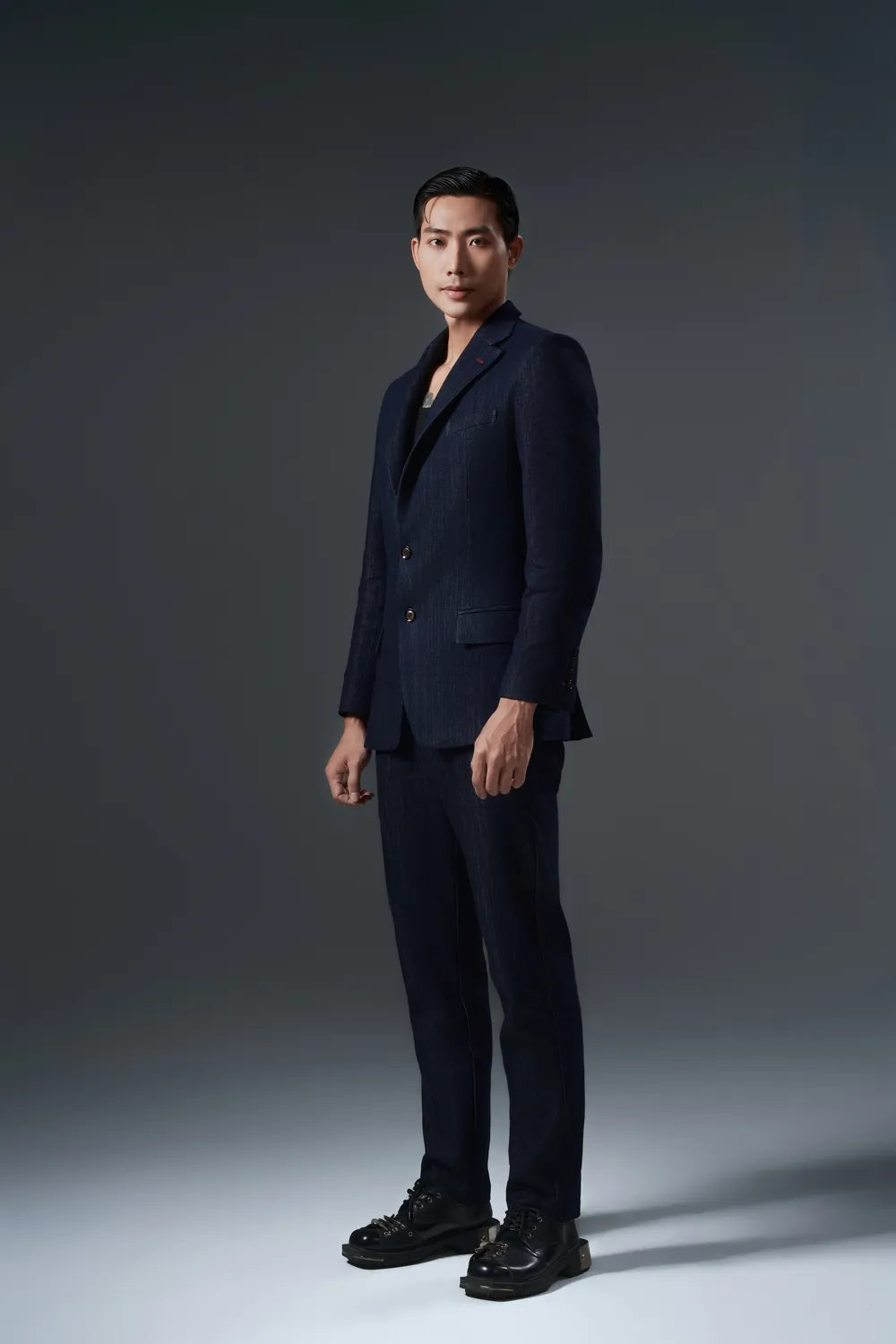 Mid-Rise Waistband Trousers