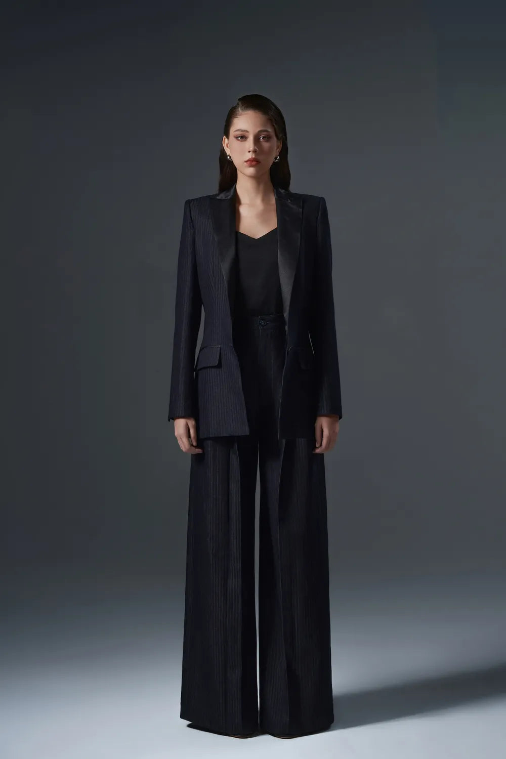 Shining Peak Lapel Blazer