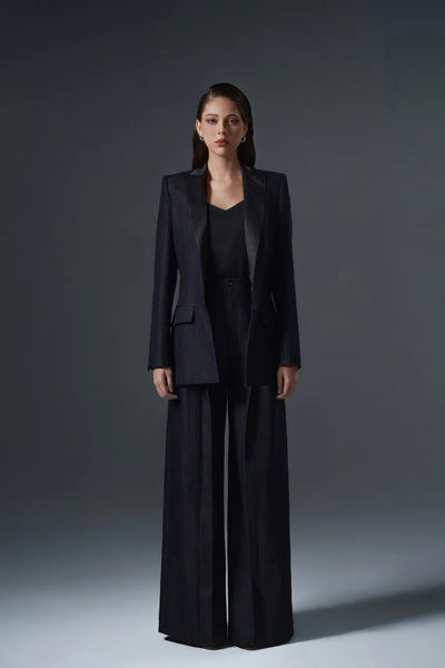Shining Peak Lapel Blazer