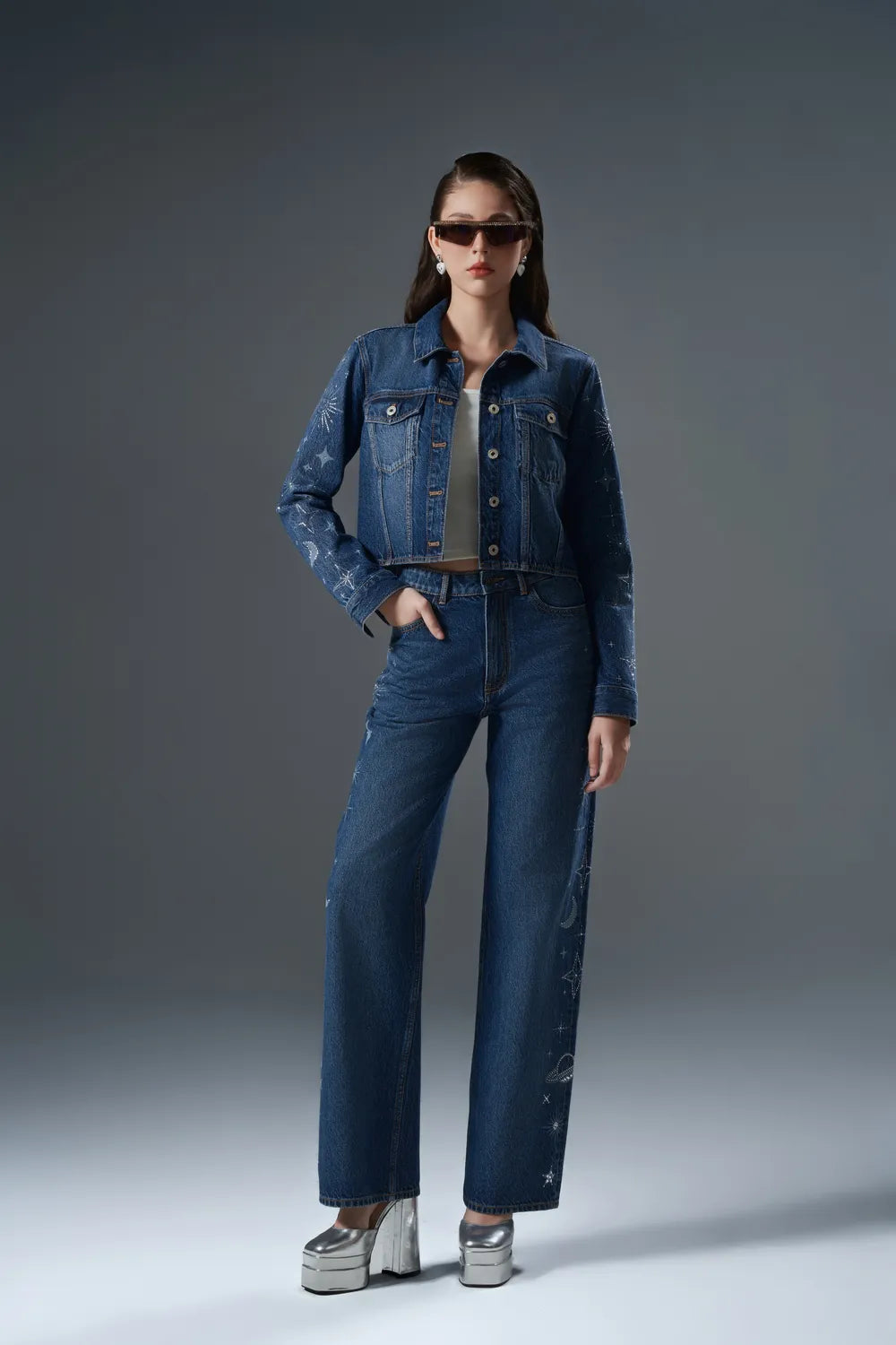 Sided Universe Crystal Jacket