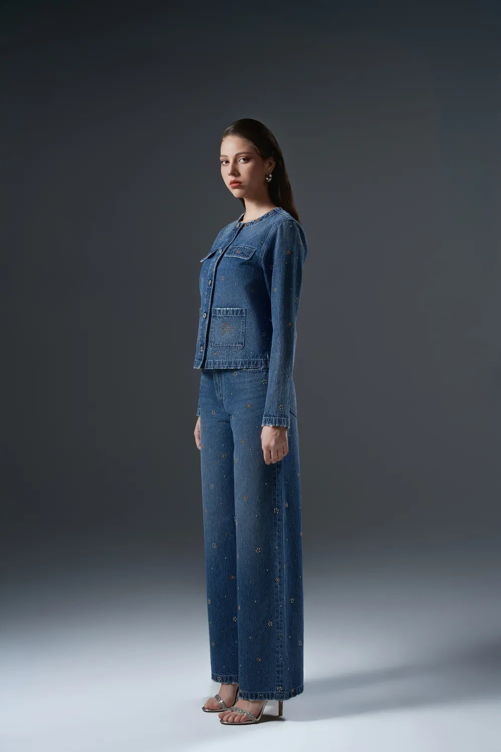 Double Pockets Boxy Jacket