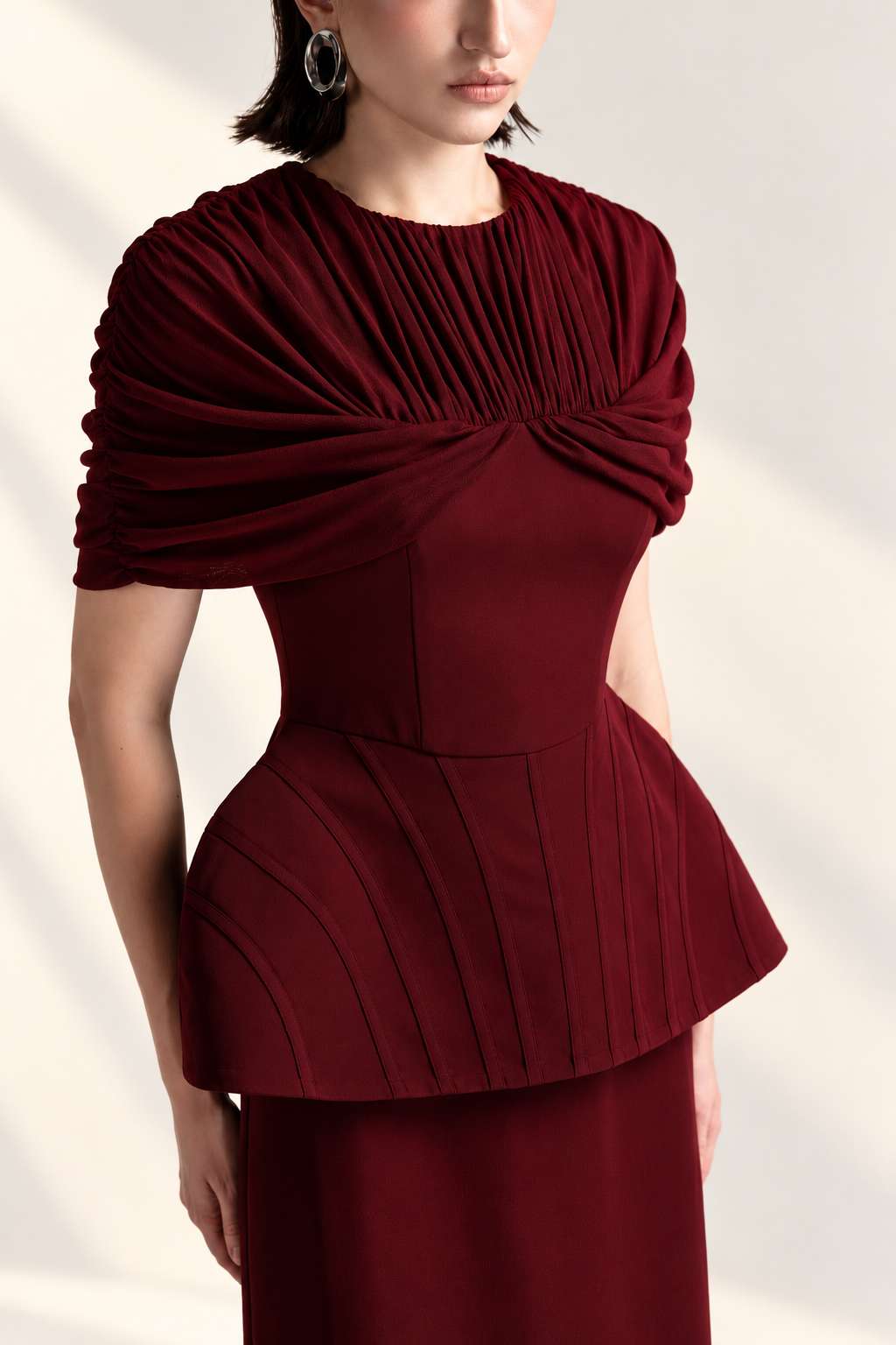 Peplum Bodice Dress