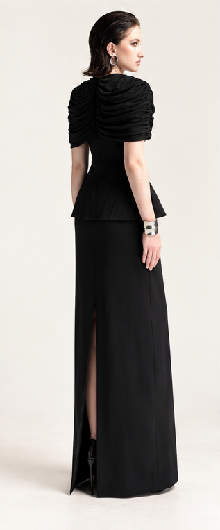 Peplum Bodice Dress