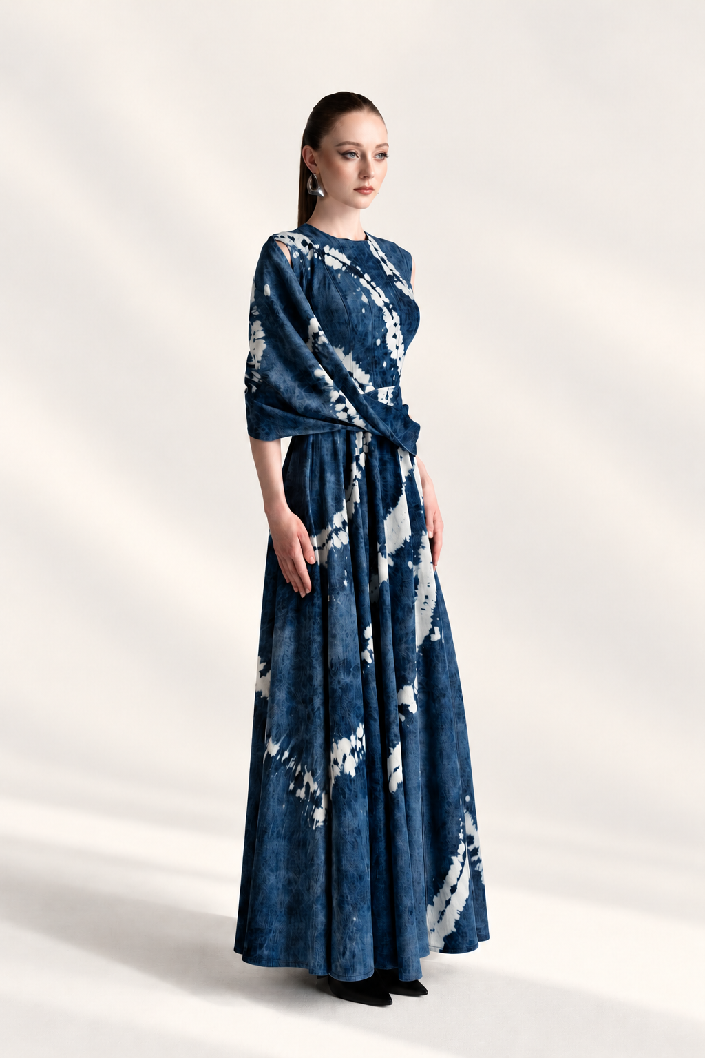 Acid-Wash Crystal Dress