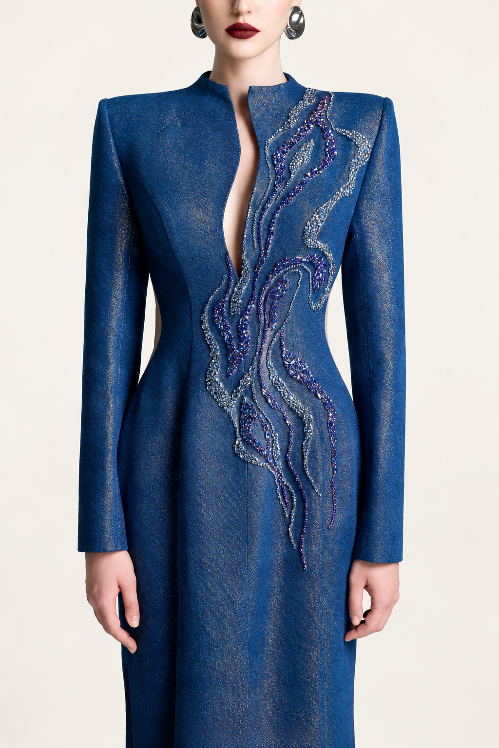 Sapphire Contour Dress